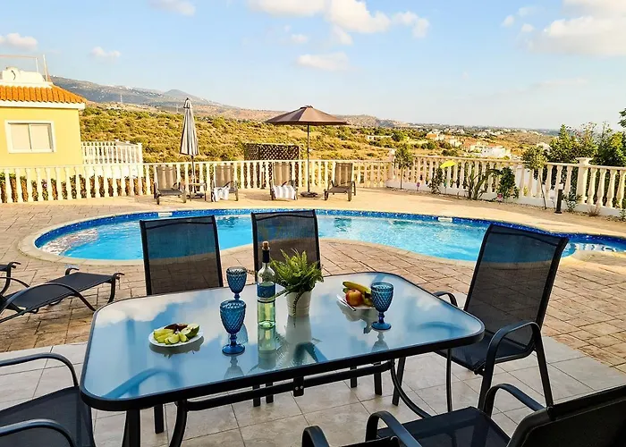 Katya-sofia - Tranquility With Sea View Villa Peyia